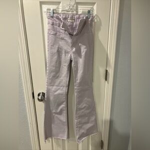 We The Free Jayde Flare Lavender jeans size 26